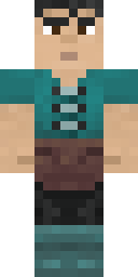 Teal Tank Bruiser Minecraft skin