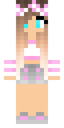 Blossom Kitty Girl Minecraft skin
