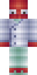 Cozy Plaid Pajamas Minecraft skin