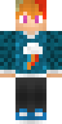 Amber Cloud Boy Minecraft skin