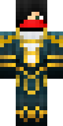 Molten Gold Sentinel Minecraft skin