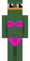 Pepe bikini Minecraft skin