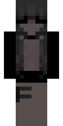 blackskincape Minecraft skin