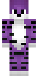 Violet Tiger Minecraft skin