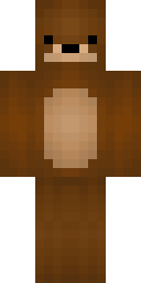 Big Brown Bear Minecraft skin