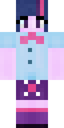 Bubble Bunny Girl Minecraft skin