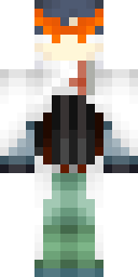 Fox Hood White Minecraft skin