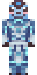 Crystal Golem Minecraft skin
