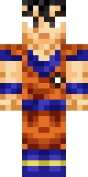Kamehameha Fighter Minecraft skin