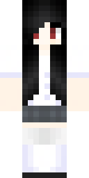 Onyx Dress Girl Minecraft skin