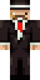 Capped Boss Suit Minecraft skin