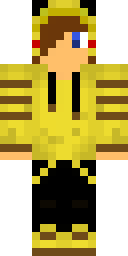 Thunder Hoodie Minecraft skin