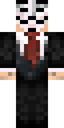 Masked Anon Suit Minecraft skin