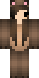 Fawn Ears Girl Minecraft skin