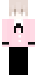 Blush Cardigan Minecraft skin
