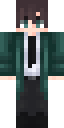 Teal Blazer Boy Minecraft skin