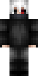 Ghoul Mask White Minecraft skin
