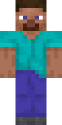 Vanilla Steve Minecraft skin