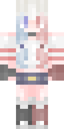Bandage Pale Girl Minecraft skin