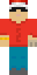 Dad Shades Red Minecraft skin
