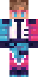 Glitch Jersey Minecraft skin
