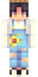 Sunflower Overalls Minecraft skin