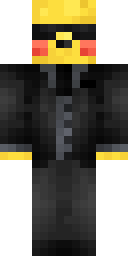 Golden Beak Noir Minecraft skin