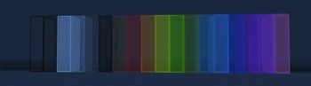 Colored Connected Glass 16x on PvPRP