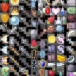 Pixel RPG icons 32x on PvPRP