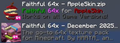 Faithful 64x for AppleSkin 512x on PvPRP