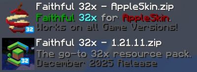 Faithful 32x for AppleSkin 512x on PvPRP