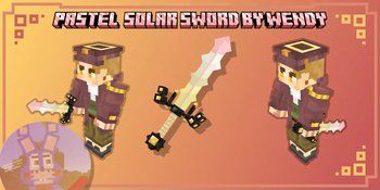 Cute Pastel Solar Sword 64x on PvPRP