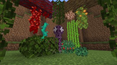 Bushy Leaves and Vines 16x on PvPRP