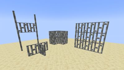 Simple 3D Iron and Copper Bars 16x on PvPRP