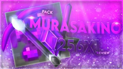 Murasakino by Yuruze ft. Derpin for MCPE 256x by RajeeKing & Creator: Yuruze and Derpin on PvPRP