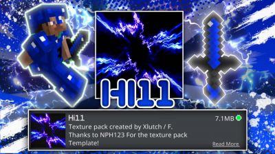 Hi11 PvP Texture Pack for MCPE 16x by XlutchPacks on PvPRP
